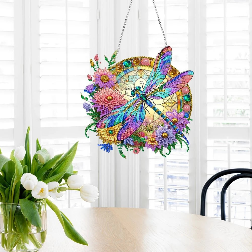 1pc/Set DIY Butterfly Diamond Painting Door Hanging Diamond Art Special Schapes