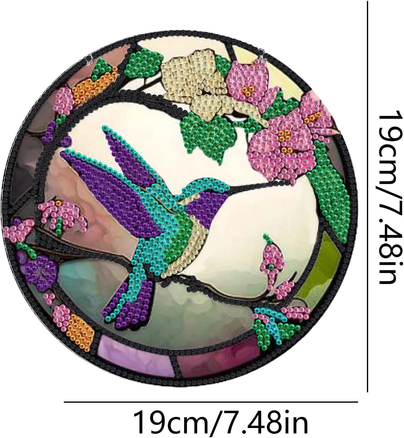1pc/Set DIY Butterfly Diamond Painting Door Hanging Diamond Art Special Schapes