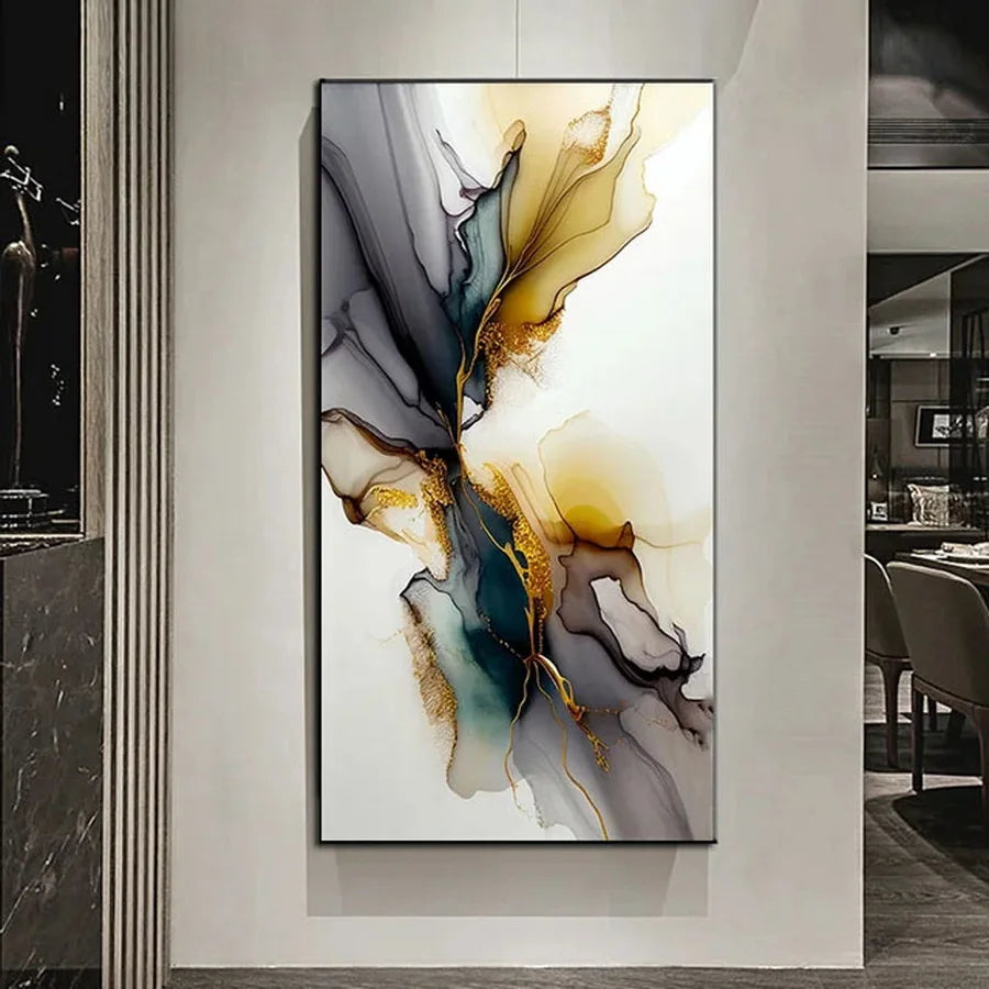 DIY Large Size Abstract Landscape Diamond Art Painting Full Square / Round Drill