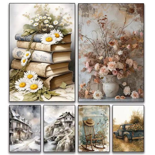 DIY Diamond Painting 5D Full Square / Round Rhinestone