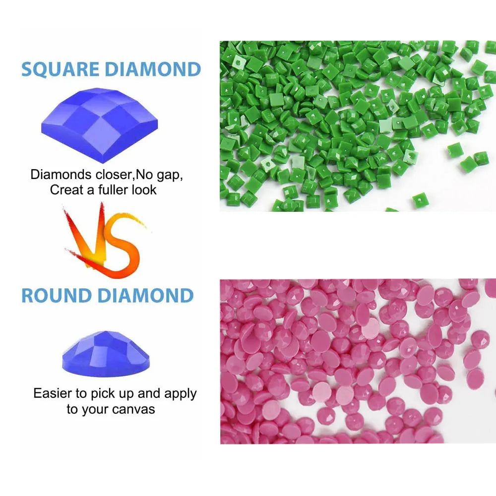 Inspirational/Motivational/Quote/Phrases Diamond Painting Kits Full Drill DIY Square/Round Drills