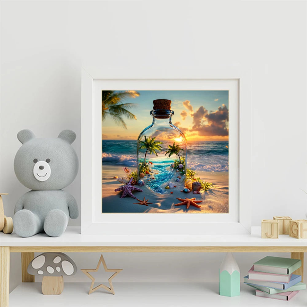 EverShine DIY Diamond Seaside Starfish Landscape Full Square / Round Drill