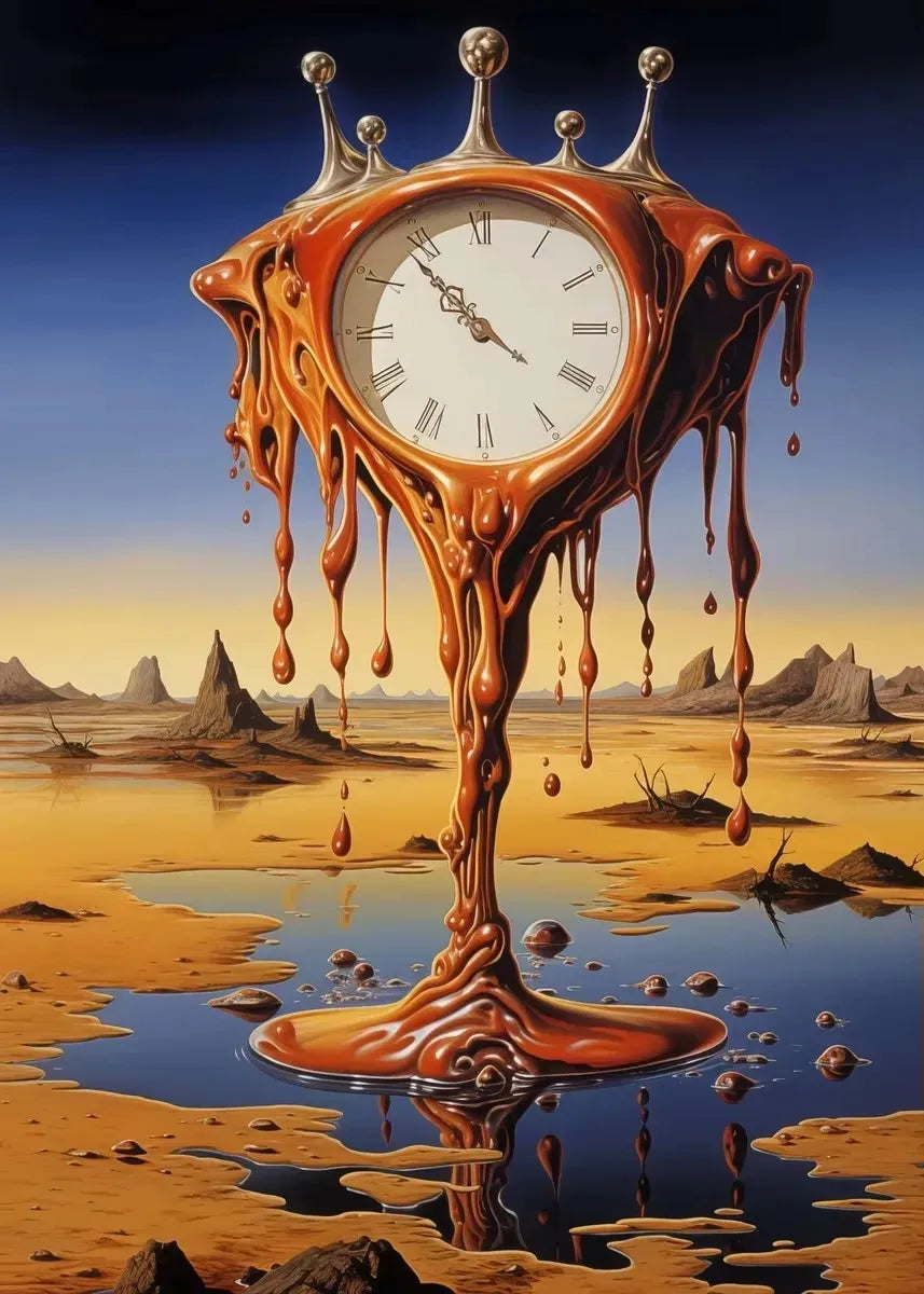 Surrealism Wall Art Salvador Dali Painting Print Famous Artwork Poster Diamond Painting Full Square / Round Drill