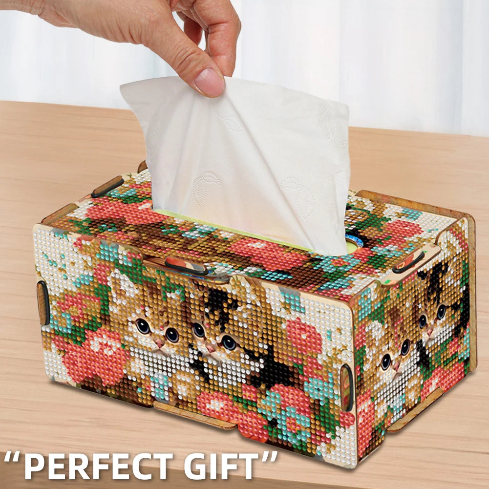Tissue Box Kits Diamond Art Tissue Box DIY