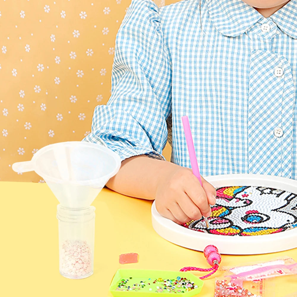 Diamond Painting Funnel Color Bead Container