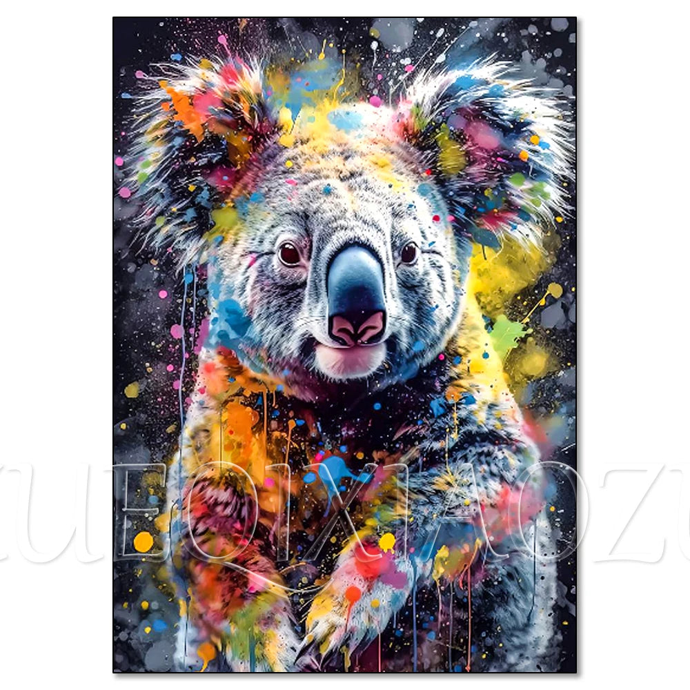 DIY Diamond Painting Cat, Dog, Swan, Other Animals Diamond Painting Full Square / Round Drill