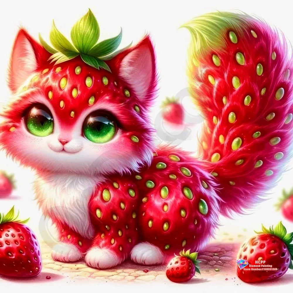 Abstract Animal Figure Landscape DIY Diamond Painting Kit Square/ Round Diamond 5D