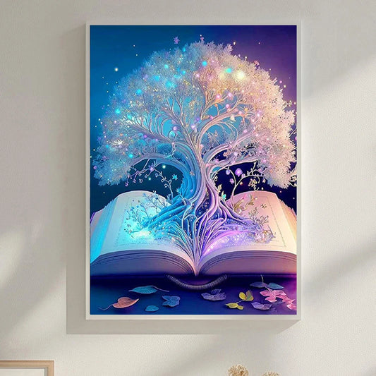 Tree of Life Diamond Painting, Full Round 5D DIY Diamond Dots Paintings