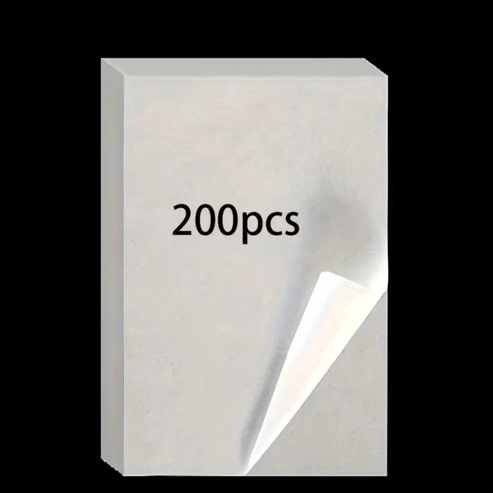 50/100/200Pcs Dustproof Diamond Painting Release Paper Stain-Proof Anti-Adhesive Double-Sided Release Paper White Cover