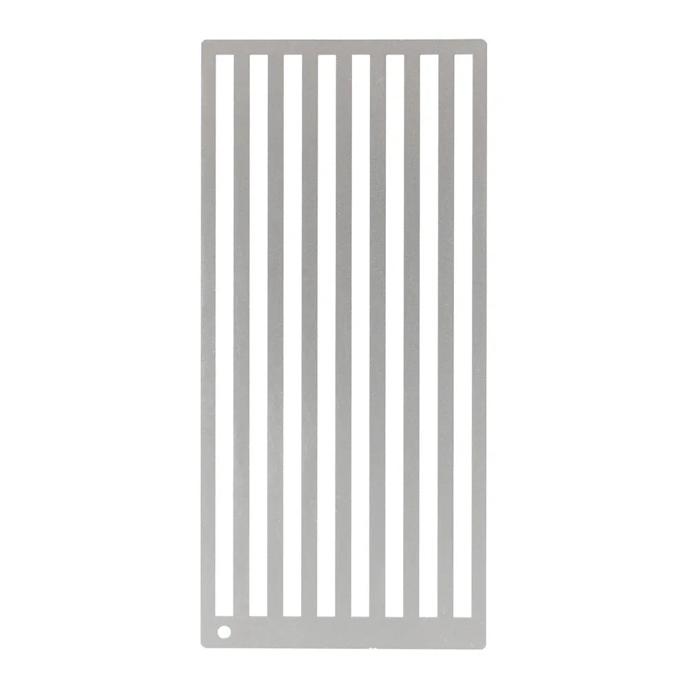 DIY Diamond Painting Ruler Textured Grid Tool Non-Slip Straight Drill Ruler Metal Diamond Painting Drill Ruler