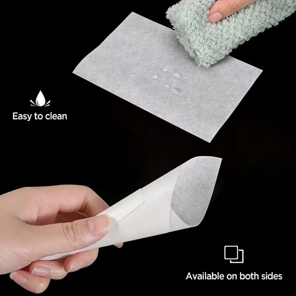 50/100/200Pcs Dustproof Diamond Painting Release Paper Stain-Proof Anti-Adhesive Double-Sided Release Paper White Cover
