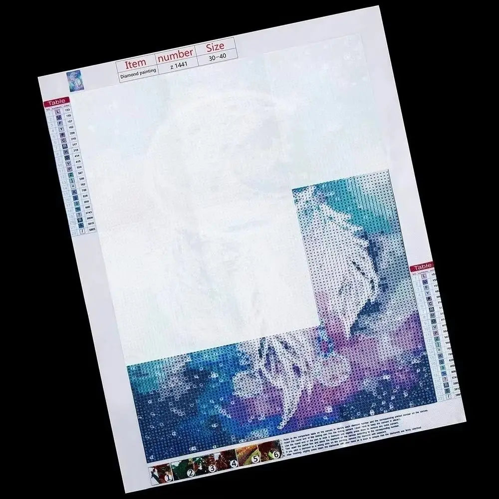 50/100/200Pcs Dustproof Diamond Painting Release Paper Stain-Proof Anti-Adhesive Double-Sided Release Paper White Cover