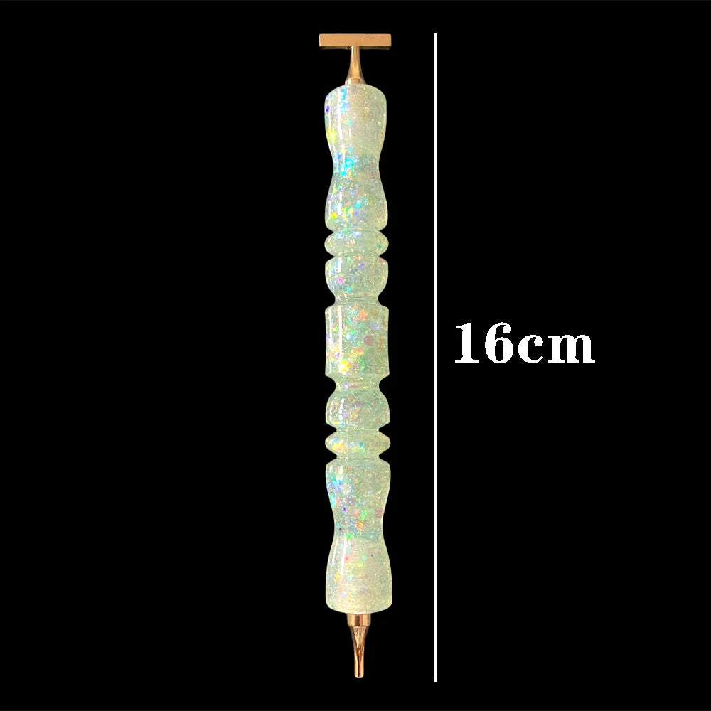 HOMFUN Diamond Painting Pen, Multifunctional Metal Screw Thread Tips Accessories