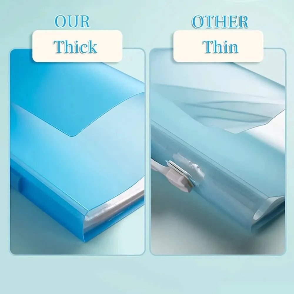 Transparent Diamond Painting Album Book Cover 30 Pages, 60 Pages Securely Stores And Displays Storage File Folder