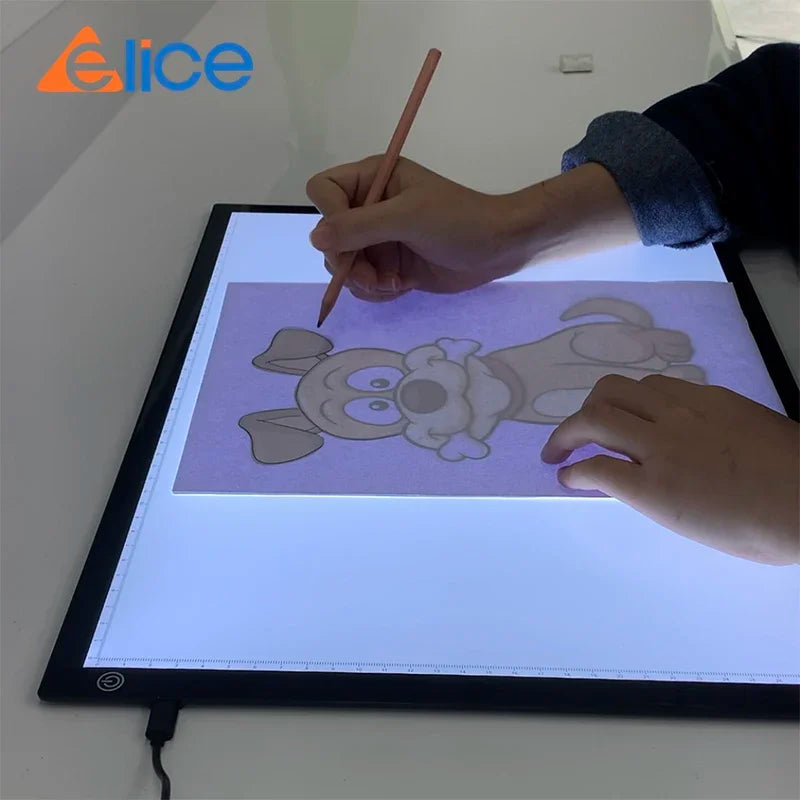 A4/A3 Drawing Tablet Wacom Digital Graphic Tablet LED Diamond Painting Light Pad Board, Portable Board