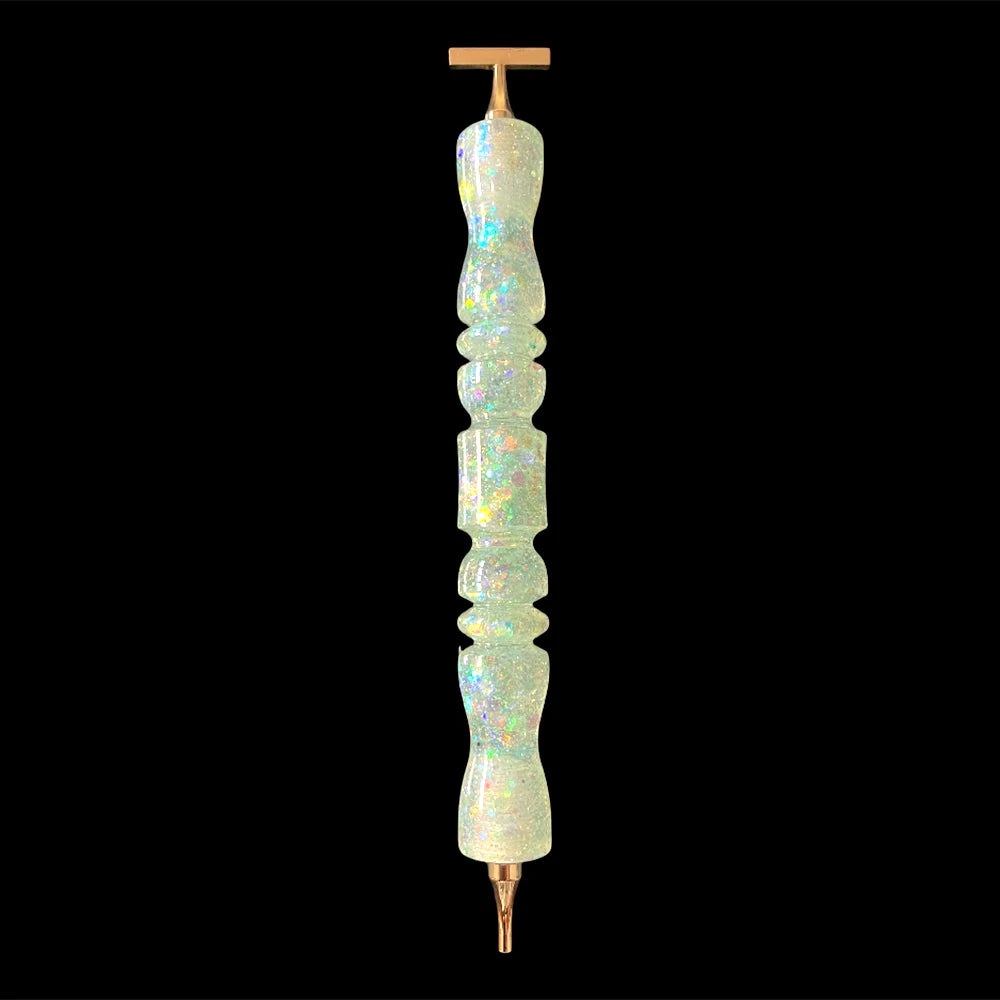 HOMFUN Diamond Painting Pen, Multifunctional Metal Screw Thread Tips Accessories