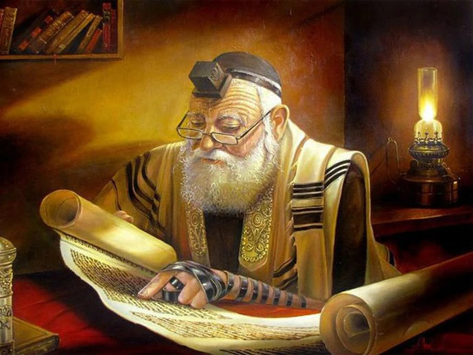Jewish Rabbi Lubavitch, Full Round DIY Diamond Painting Kits