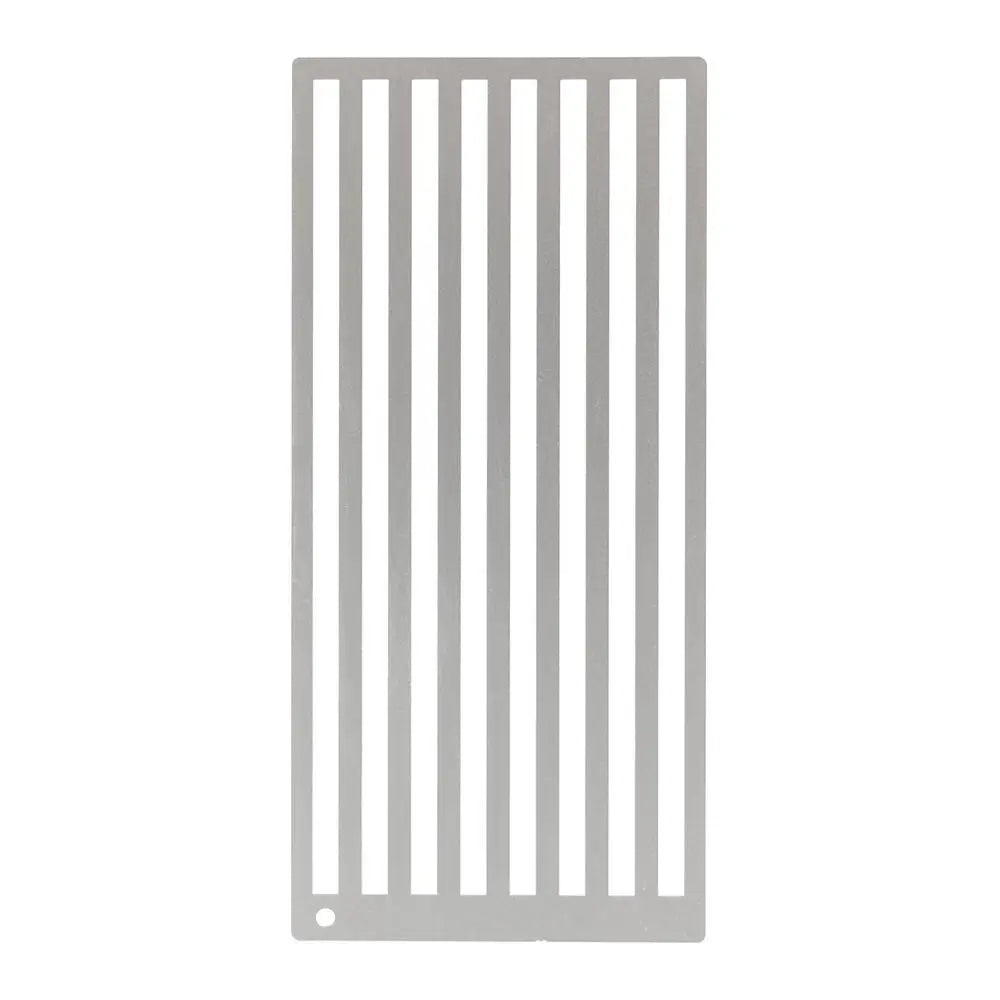 DIY Diamond Painting Ruler Textured Grid Tool Non-Slip Straight Drill Ruler Metal Diamond Painting Drill Ruler