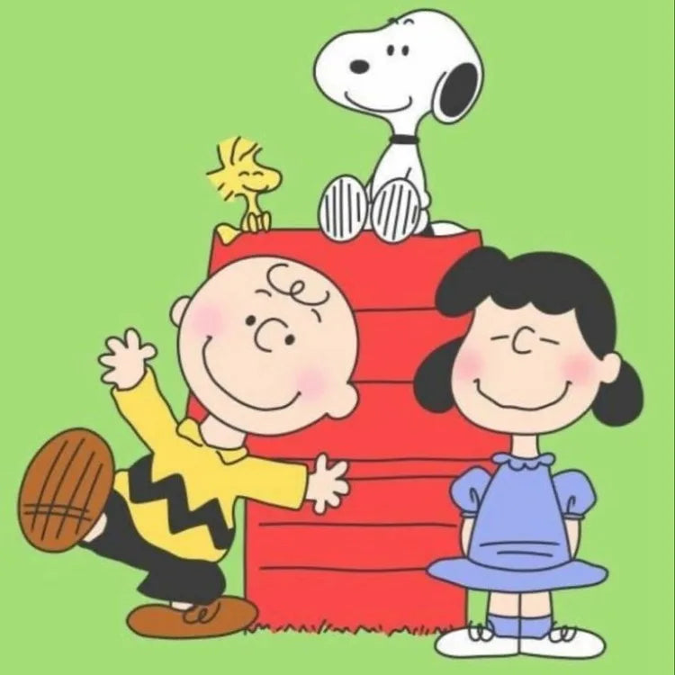 Cartoon Comics Snoopy Diamond Painting DIY Full Round Drill