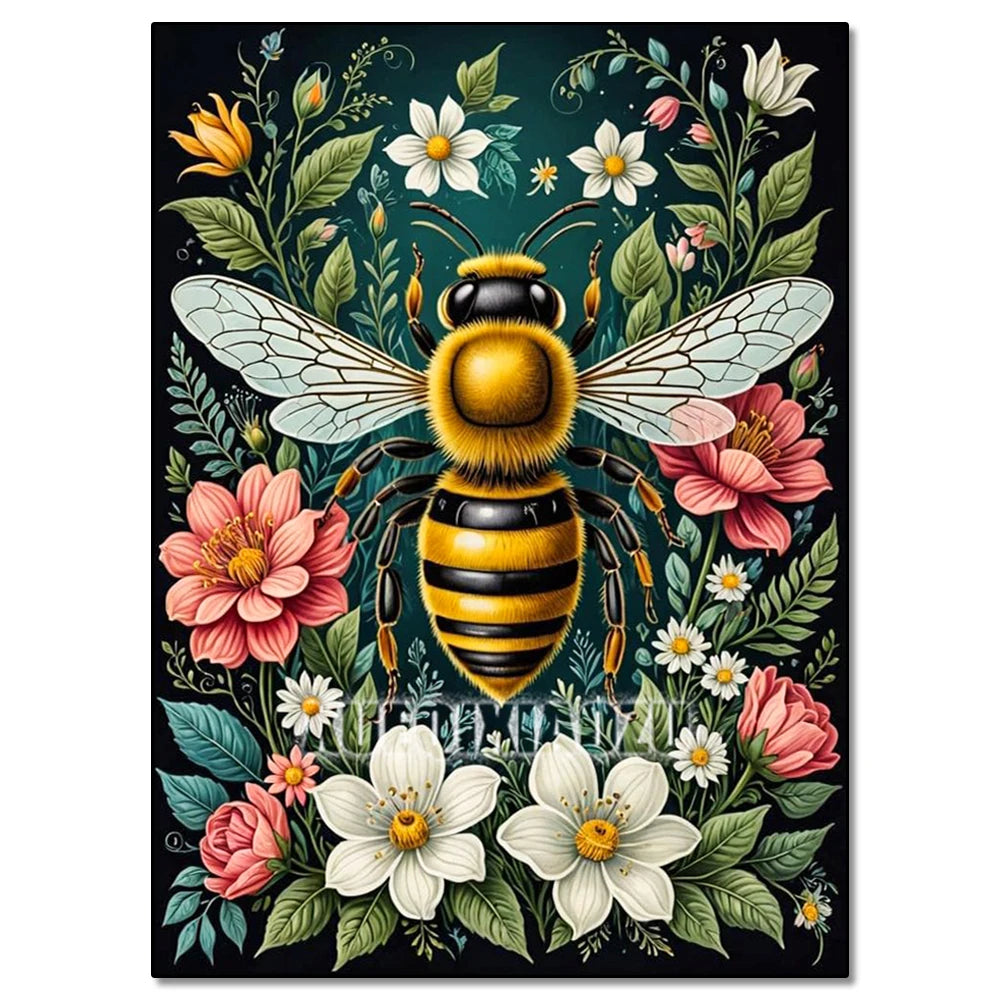 5D DIY Diamond Painting Kit Mushroom, Butterfly, Frog