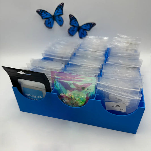 51 Grid Diamond Painting Ziplock Bag Storage Box, Diamond Painting Accessories Tray, Diamond Painting Tool Kit Storage Box
