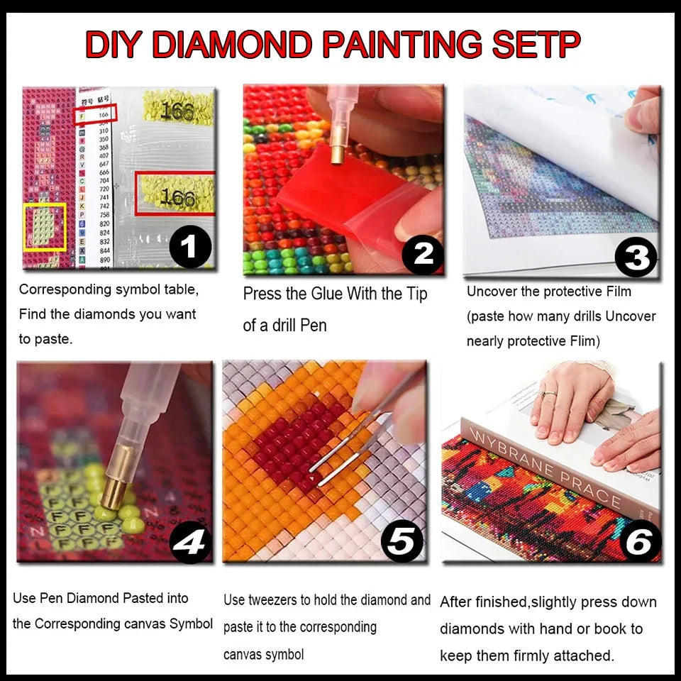 Blind Box Diamond Painted Mystery Box Rhinestone Picture 5D DIY Diamond Embroidery Sales Mosaic