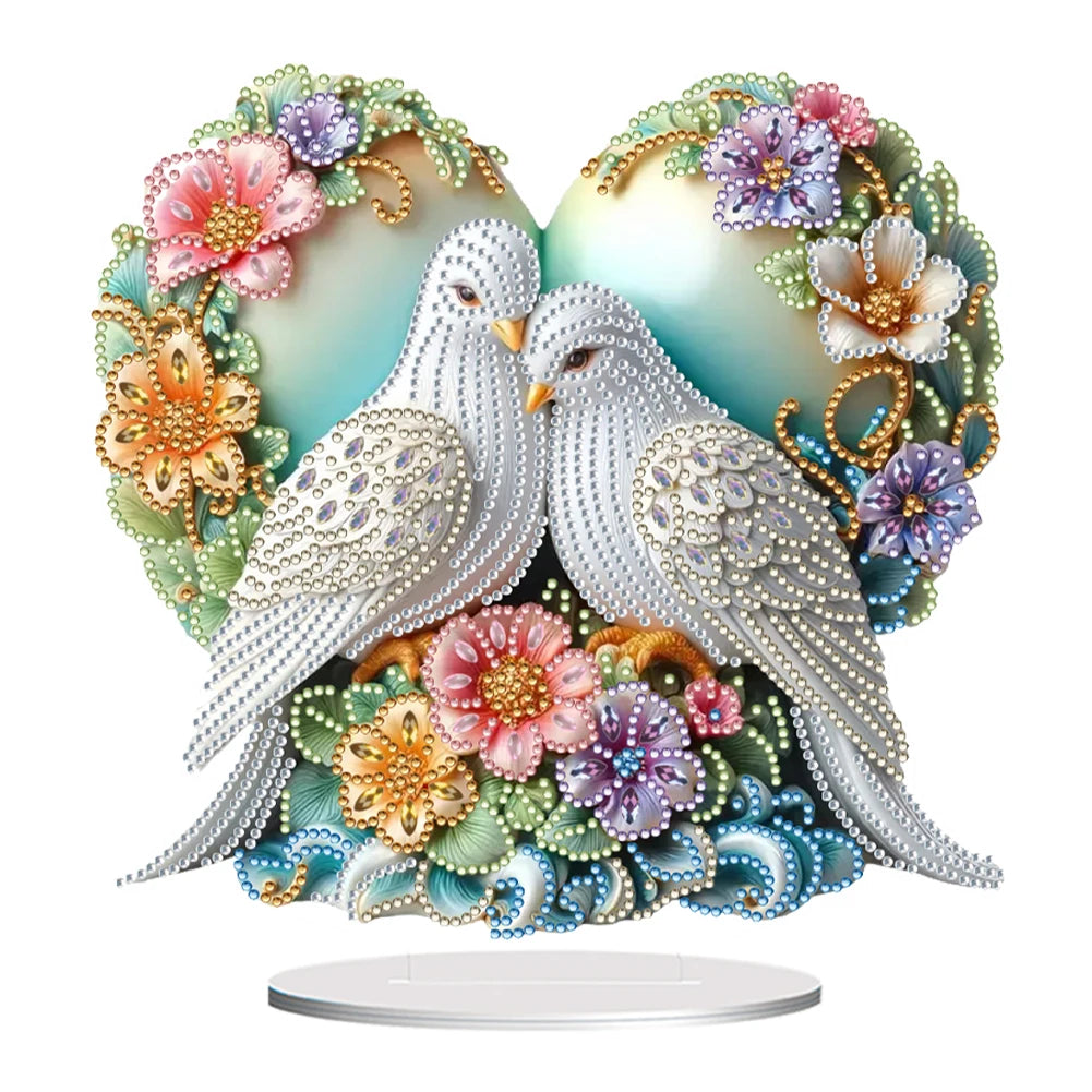 Animal Special Shape Diamond Painting Tabletop Ornaments Kit Diamond Painting Desktop Ornaments Kit Bedroom Table Decoration