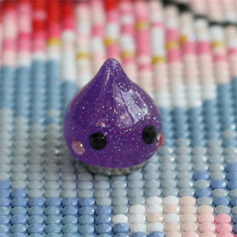 1PC Diamond Painting Magnet Cover Holder Glitter Drop Multi-function Parchment Paper Locator Cross Stitch DIY Crafts Tools