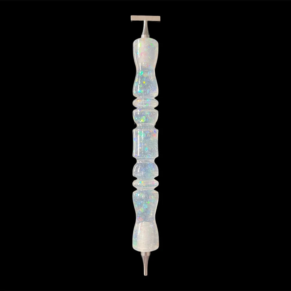 HOMFUN Diamond Painting Pen, Multifunctional Metal Screw Thread Tips Accessories