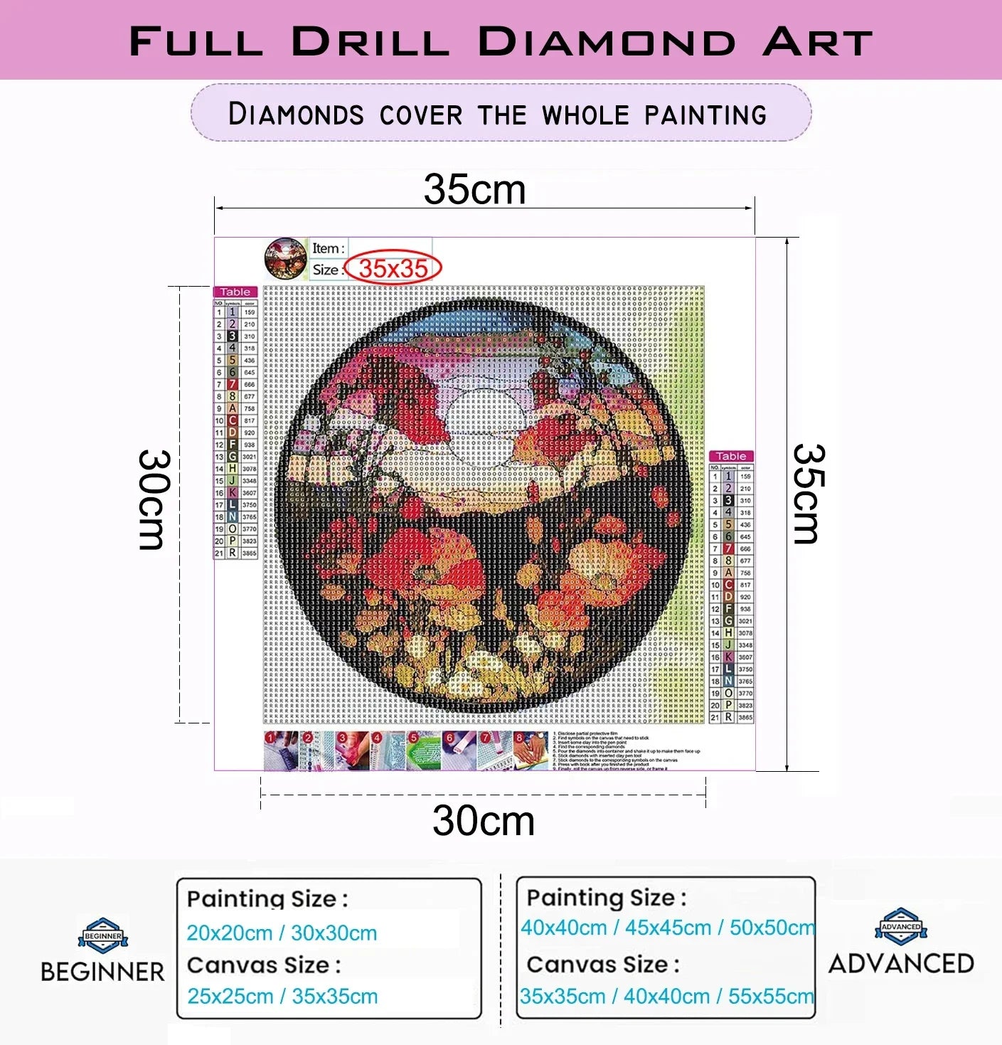 Full Drill Diamond Painting American Traditional Style Football Helmets For Sports Fans Full Square / Round Drill