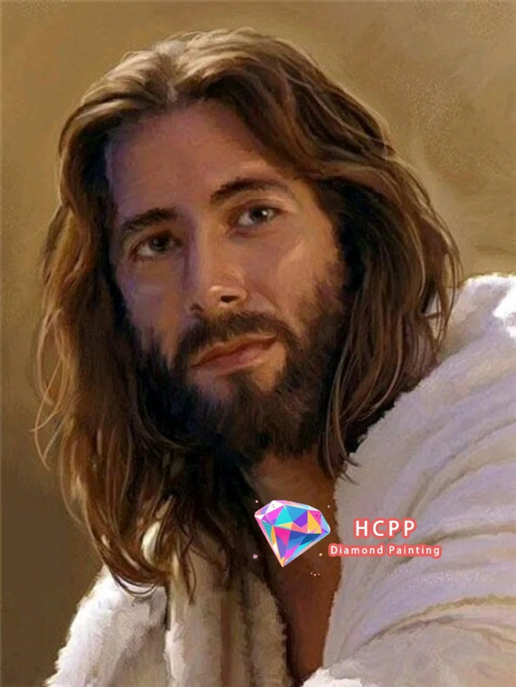 Jesus, Virgin Mary Diamond Painting Kit Square or Round Diamond 5D DIY Religious Mosaic