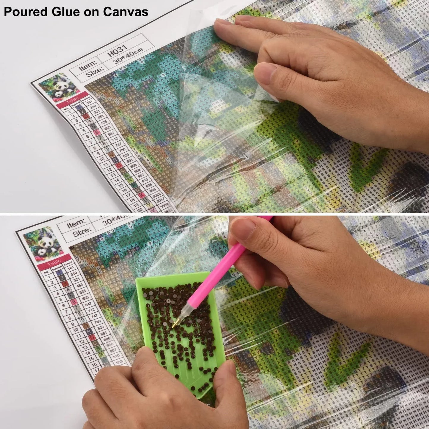 Diamond Painting Pink Breast Cancer Awareness Ribbon 5D DIY Diamond Full Square / Round Drill