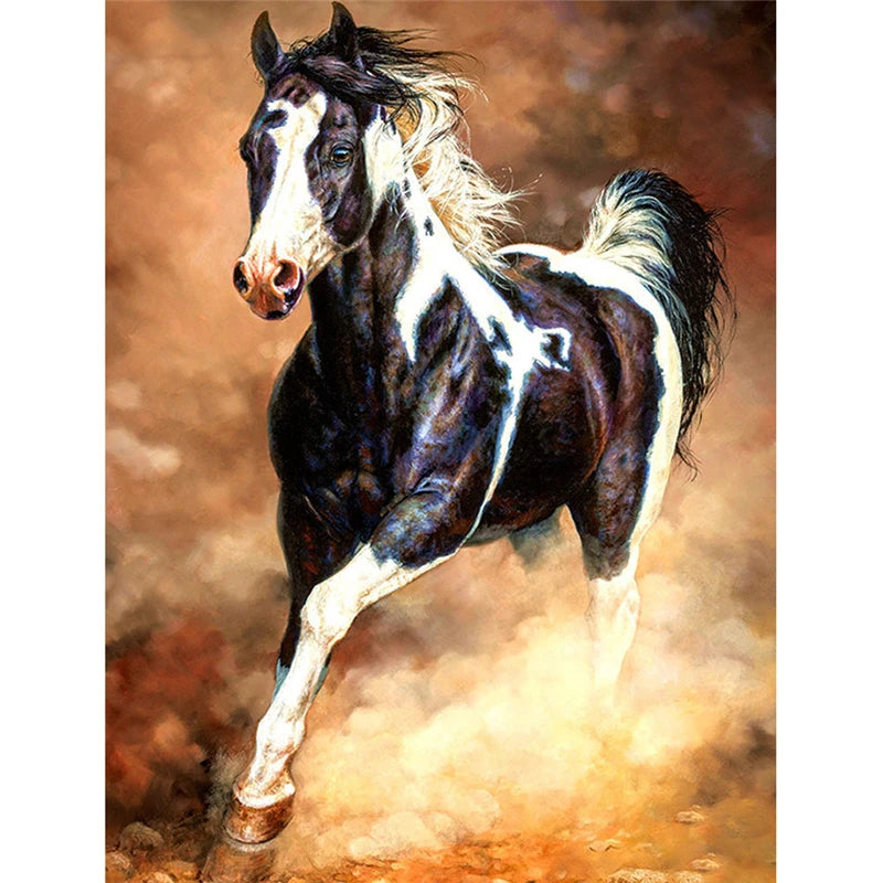 Yumeart DIY Diamonds Painting Horse Mosaic Full Square Drills