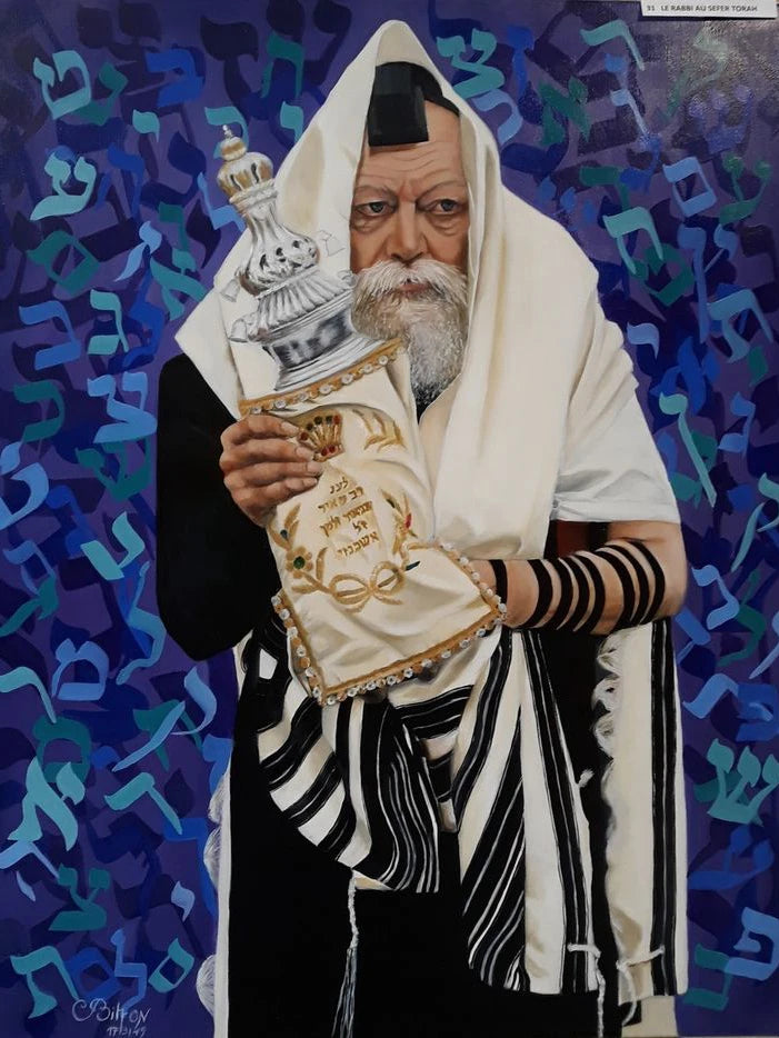 Jewish Rabbi Lubavitch, Full Round DIY Diamond Painting Kits