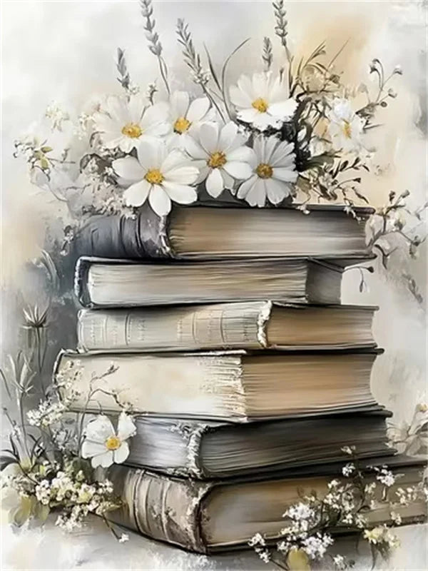 DIY Diamond Mosaic 5D Book Landscape Full Square / Round Painting