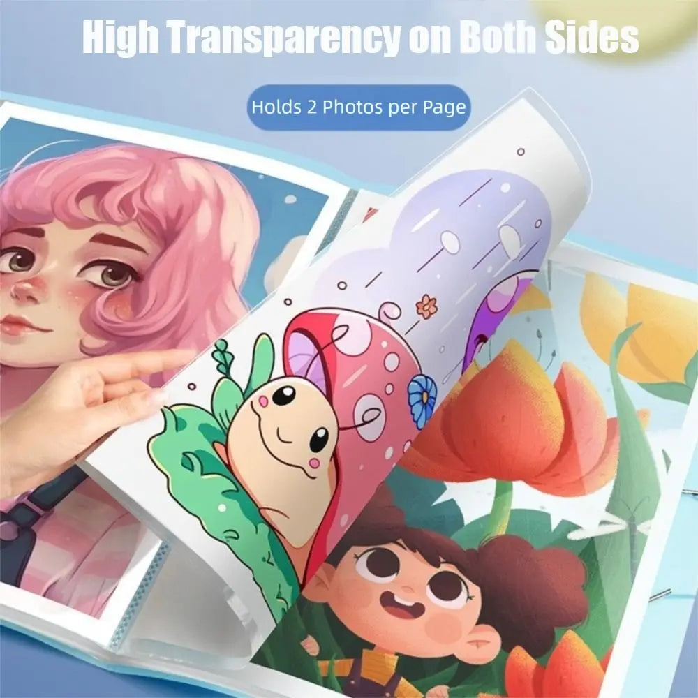 Transparent Diamond Painting Album Book Cover 30 Pages, 60 Pages Securely Stores And Displays Storage File Folder