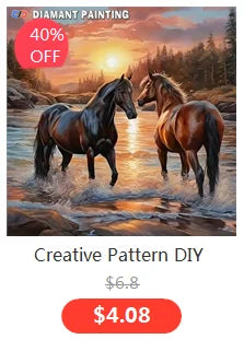 Dragonflies Flying and Flowers Full DIY Diamond Painting Square / Round Drills