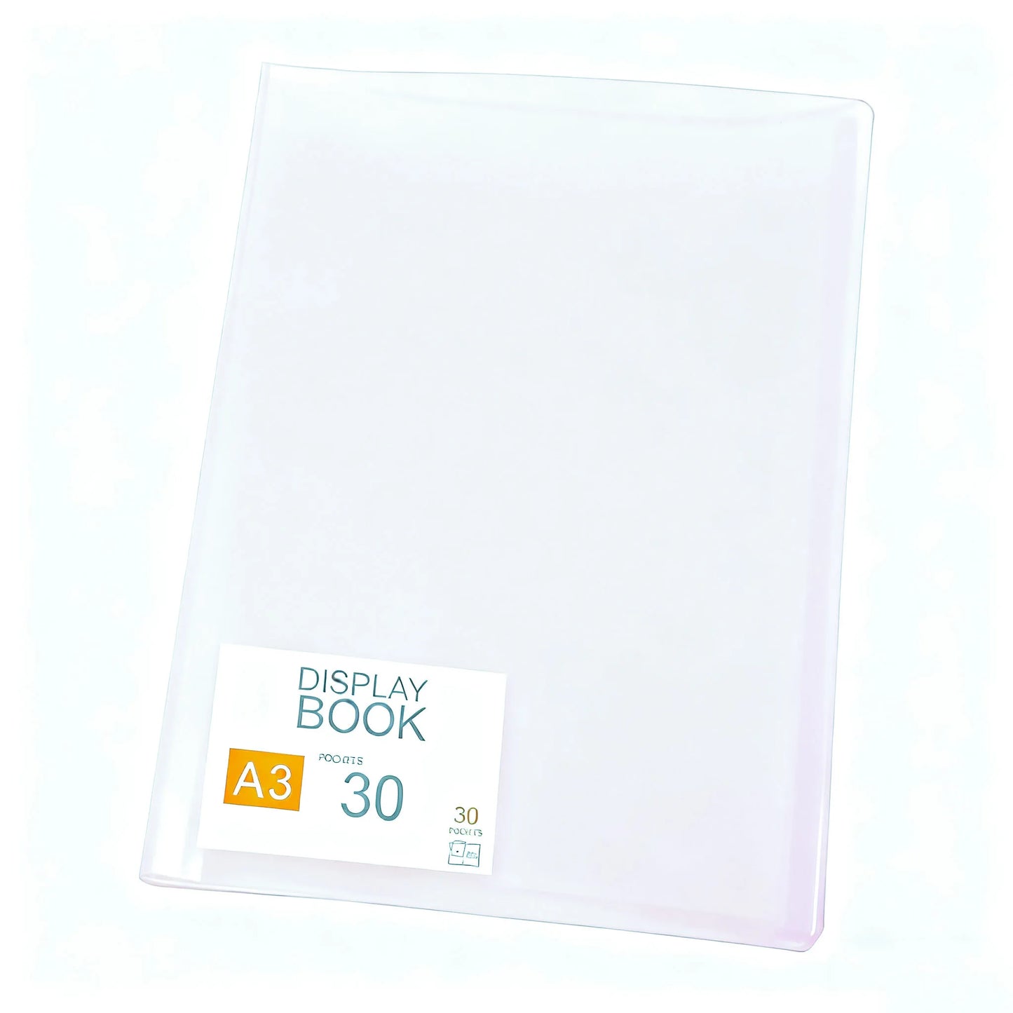 30 Pages Diamond Painting Storage Book Portfolio Presentation Storage Book Clear Pockets Folder Photo Album Stationery Tool