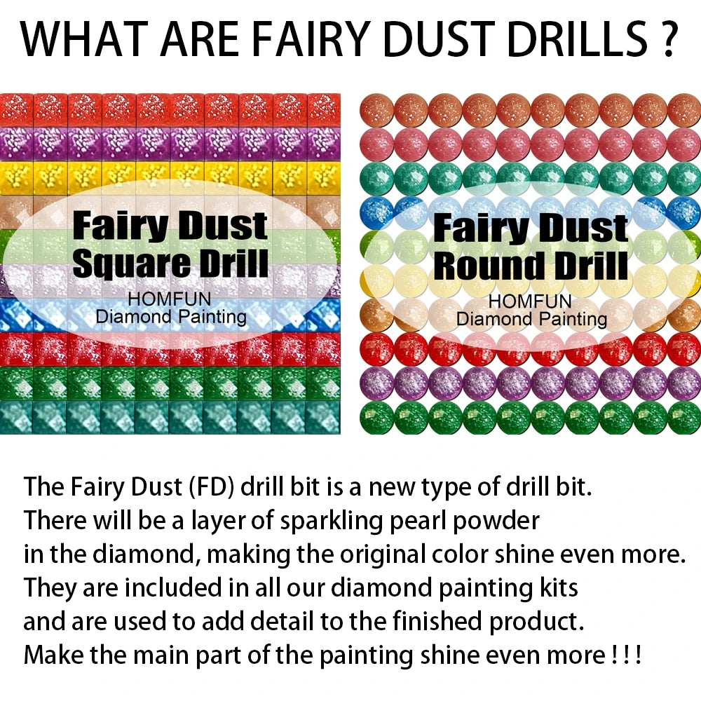 DIY Diamond Painting Kit "Animals" 5D Square/Round Drills