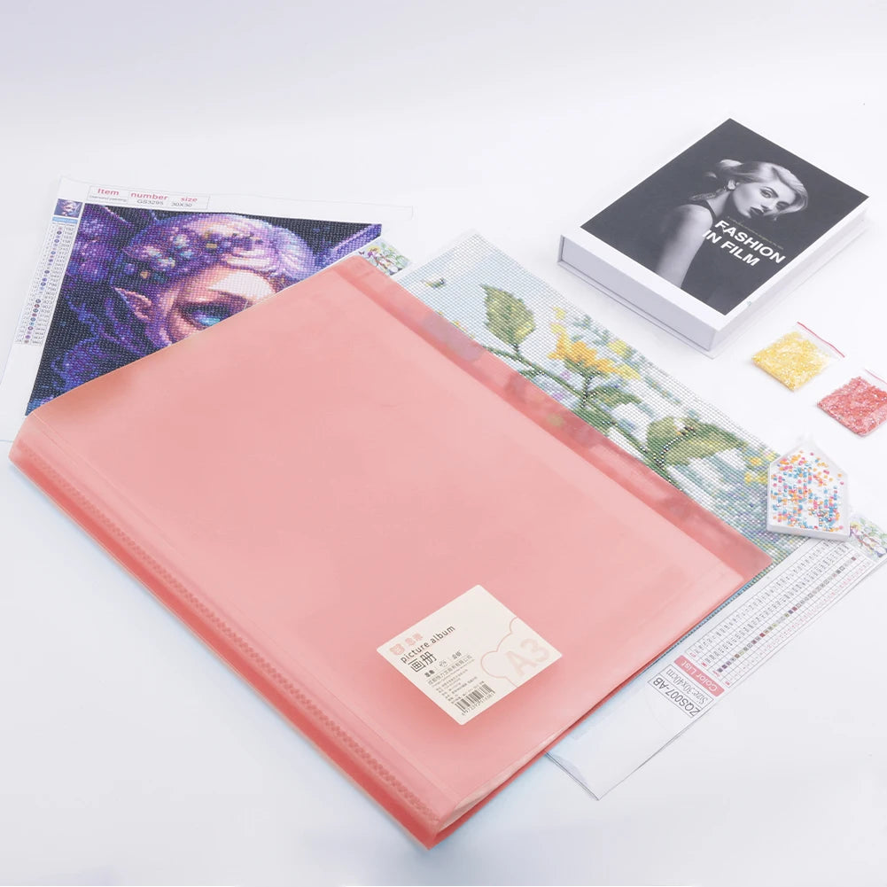 Diamond Painting Storage Book Poster Collection Book