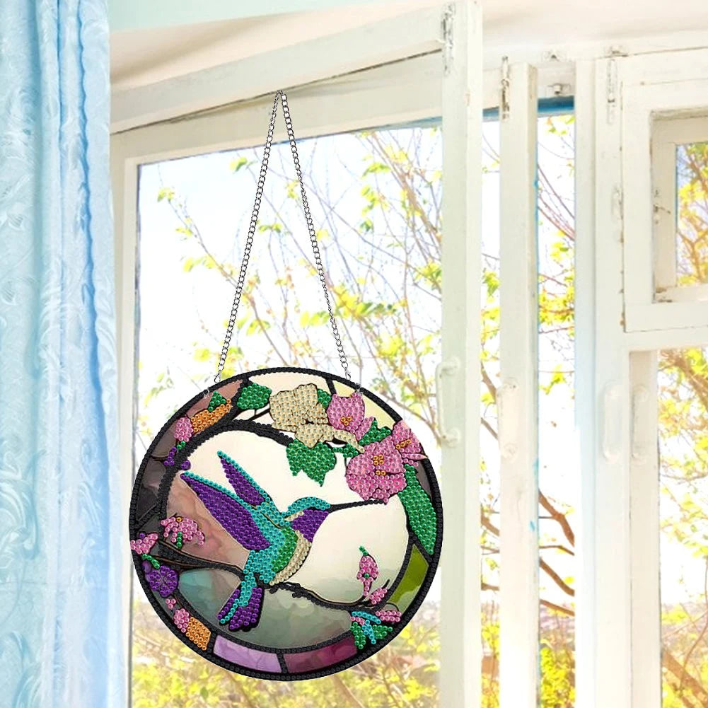 1pc/Set DIY Butterfly Diamond Painting Door Hanging Diamond Art Special Schapes