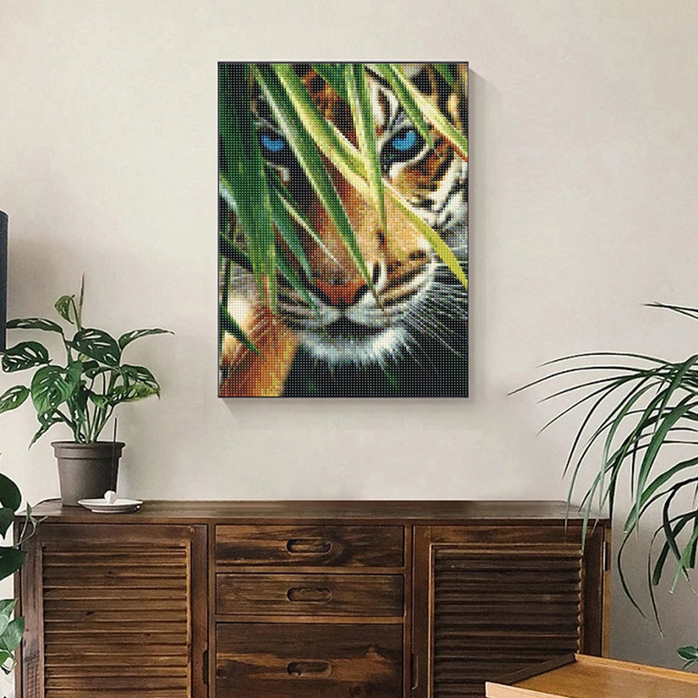 5D DIY Diamond Painting Tiger / Cheetah Full Square / Round Drill