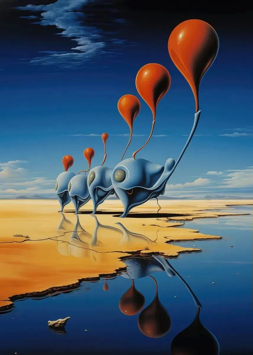 Surrealism Wall Art Salvador Dali Painting Print Famous Artwork Poster Diamond Painting Full Square / Round Drill