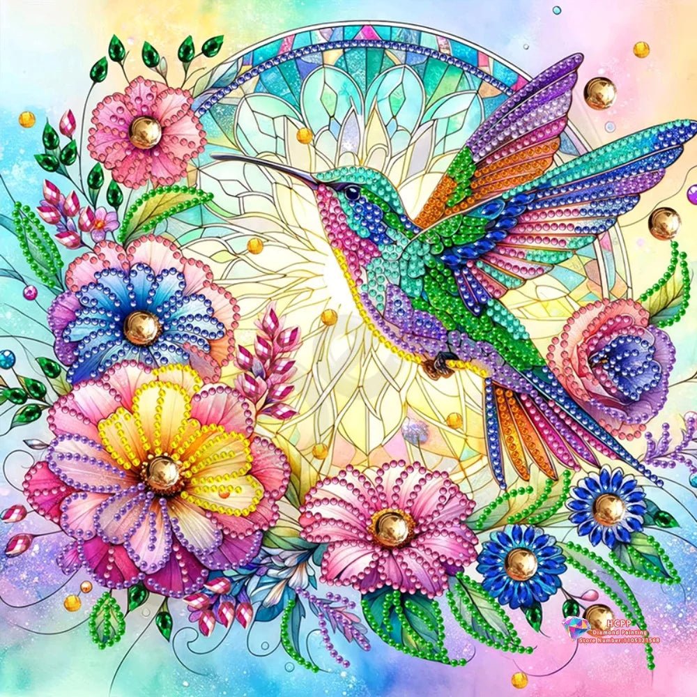 Abstract Animal Figure Landscape DIY Diamond Painting Kit Square/ Round Diamond 5D