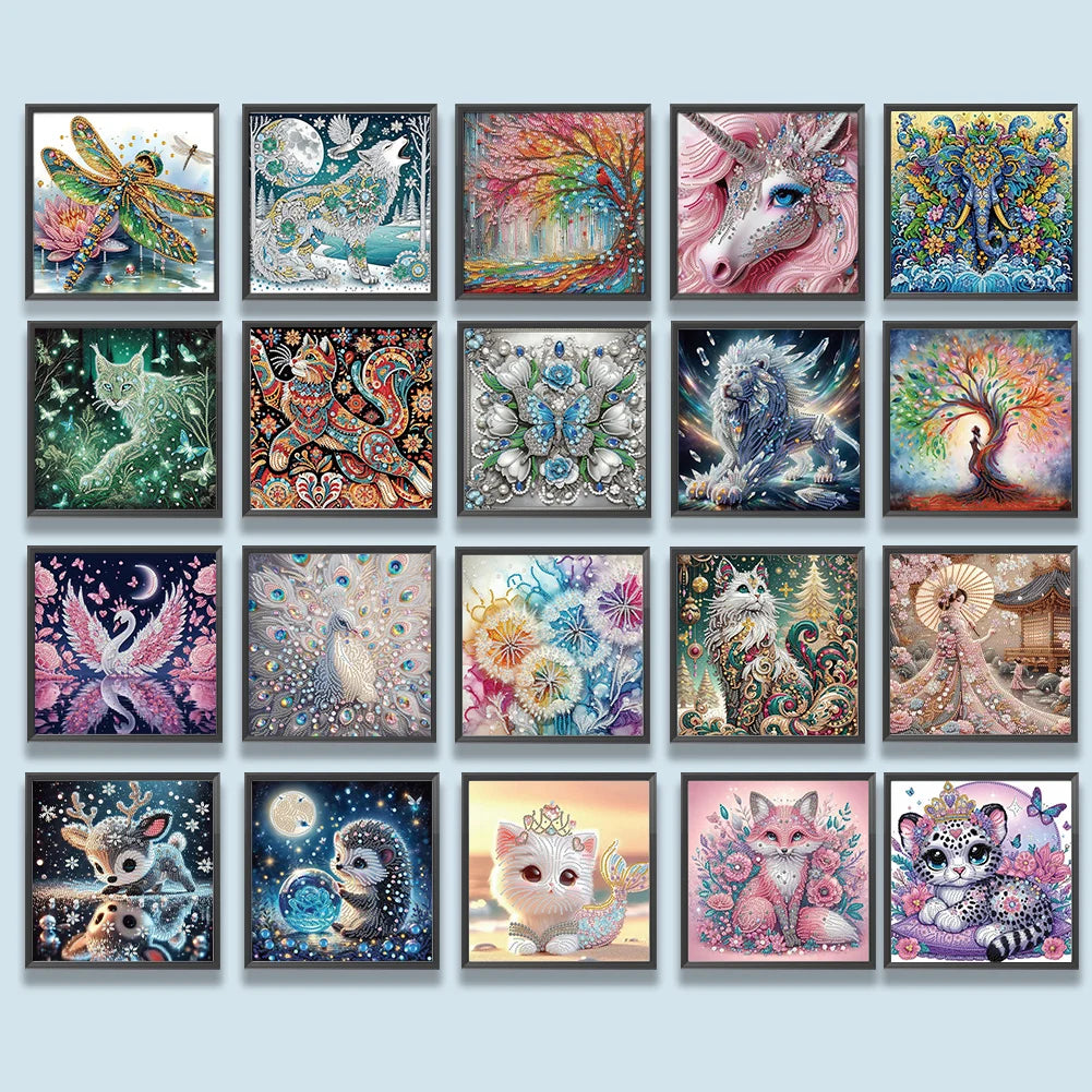 5D DIY Partial Special Shaped Drill Diamond Painting