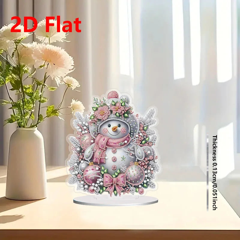 1pc DIY Diamond Painting Christmas Table Decoration