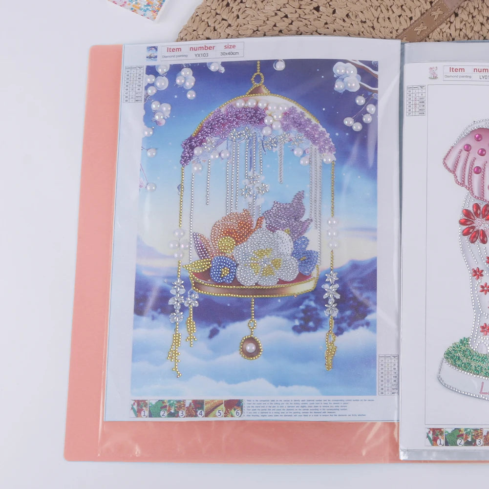 Diamond Painting Storage Book Poster Collection Book