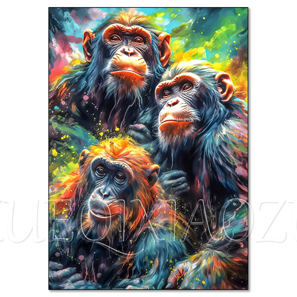DIY Diamond Painting Cat, Dog, Swan, Other Animals Diamond Painting Full Square / Round Drill