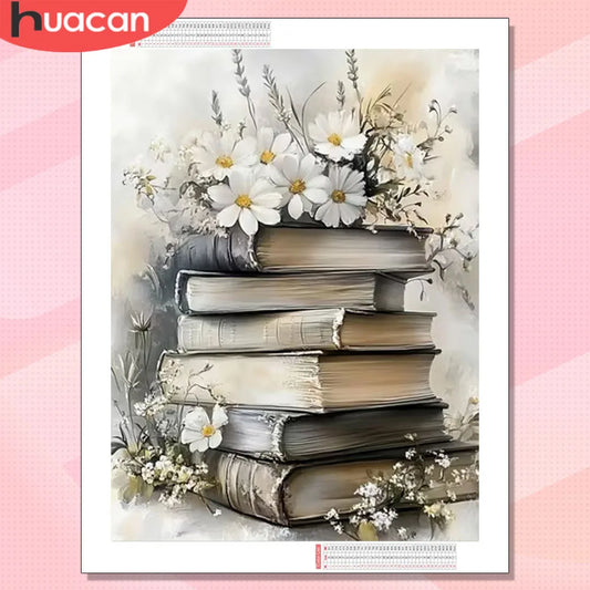 DIY Diamond Mosaic 5D Book Landscape Full Square / Round Painting