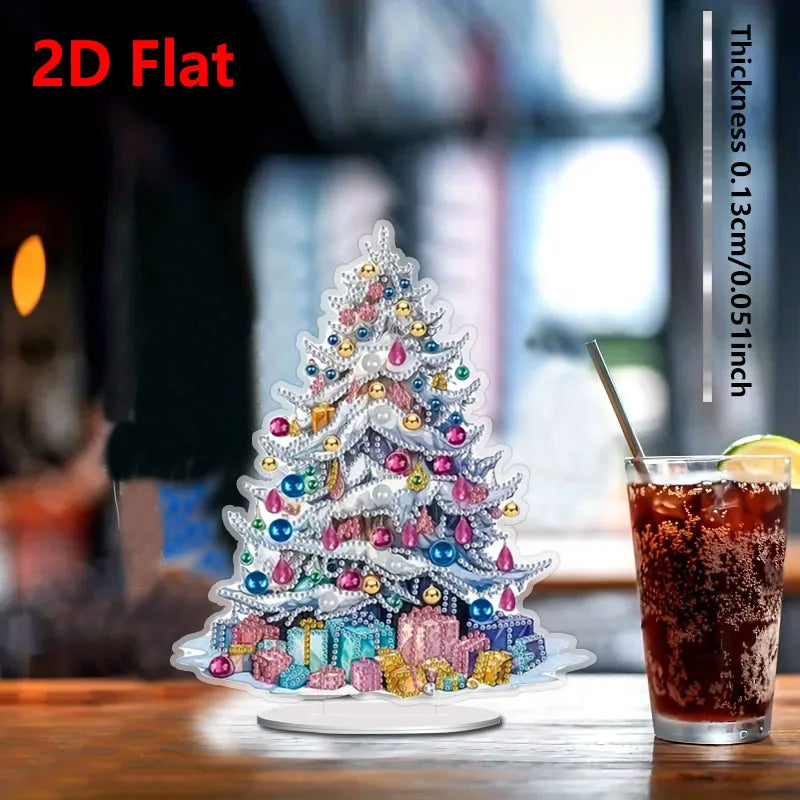 1pc DIY Diamond Painting Christmas Table Decoration